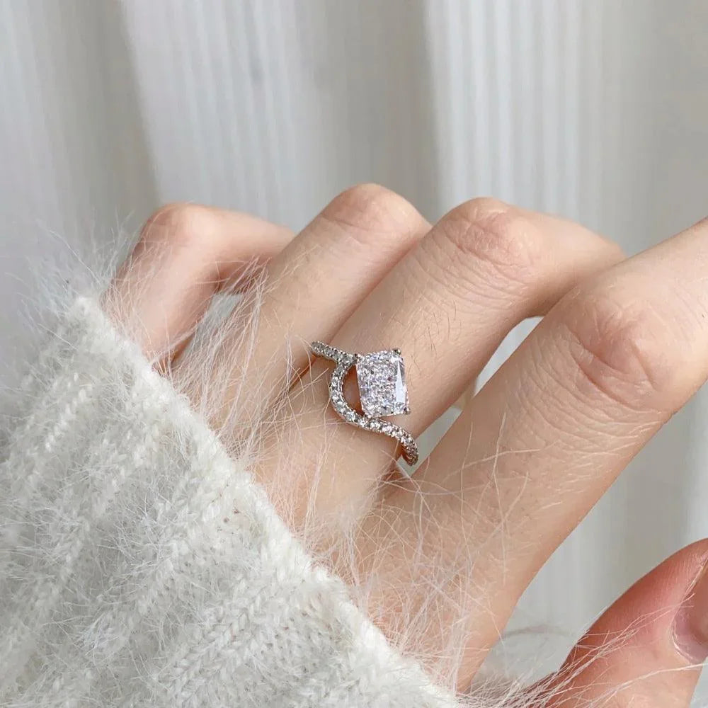 PAVÉ VAGUES RING - Camillaboutiqueshop