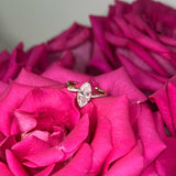 'FOREVER LOVE' MOISSANITE RING 2CT-GOLD