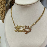 Custom Stit*h Name Necklace
