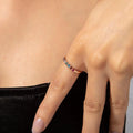 1-7 BIRTHSTONE SINGLE BAND RING - Camillaboutiqueshop