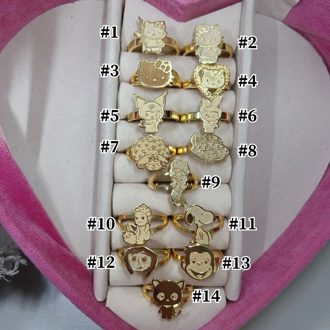 Custom Cute Rings - camillaboutiqueshop