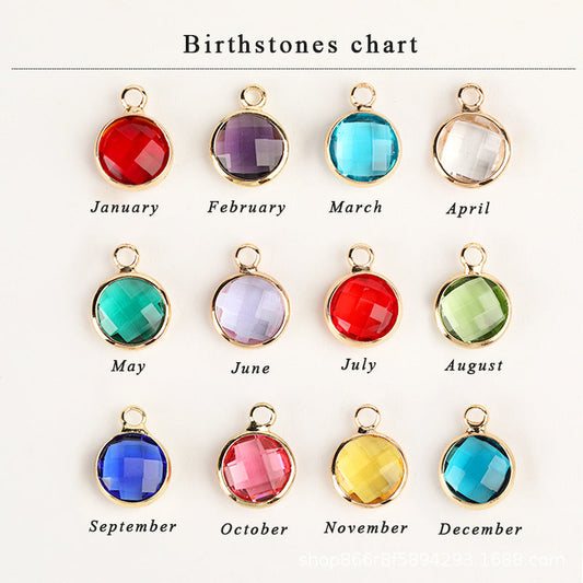 MOF Custom Lariat Name Necklace With Birthstone