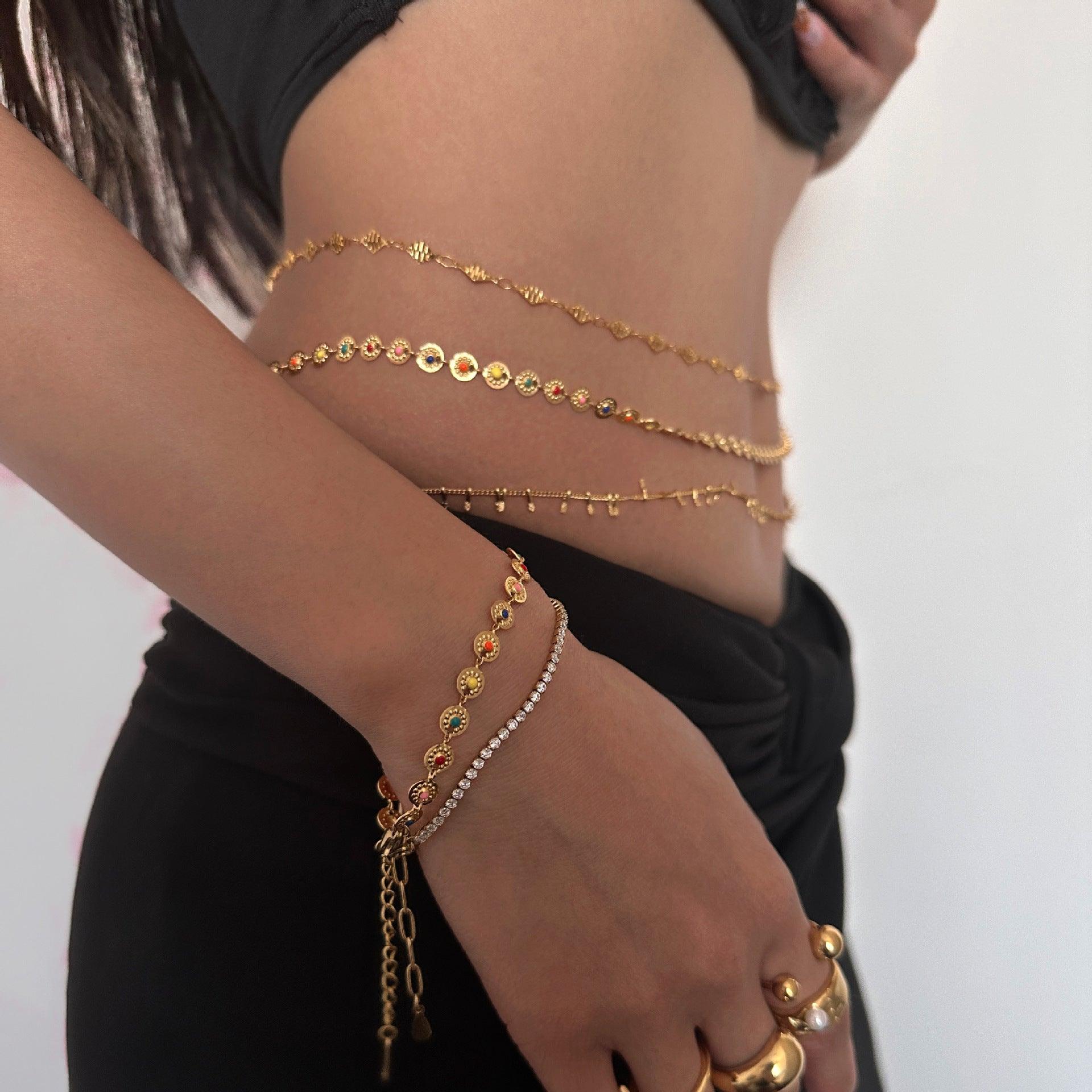 Gold waist chain best sale