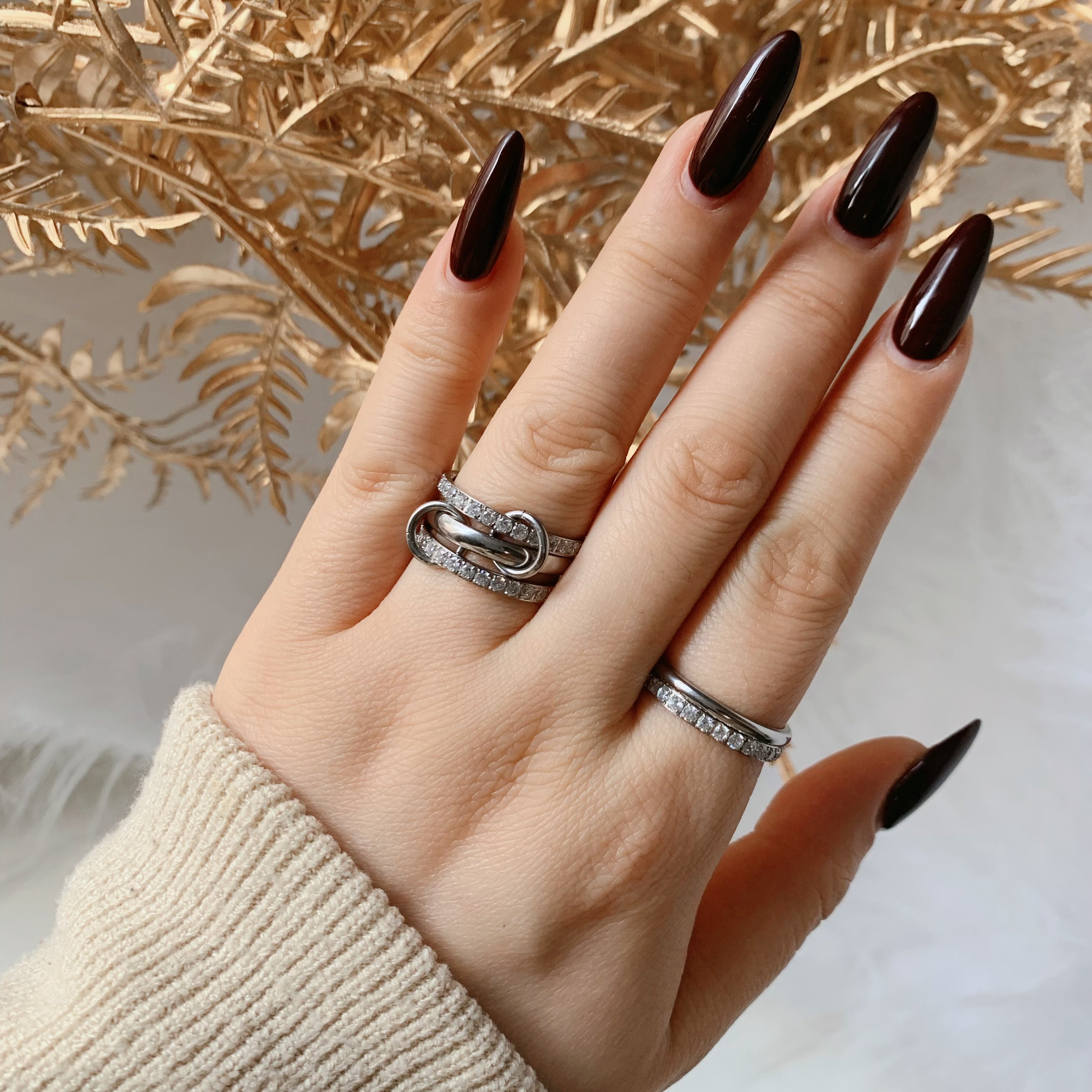 Luna Spinner Stackable Ring - camillaboutiqueshop