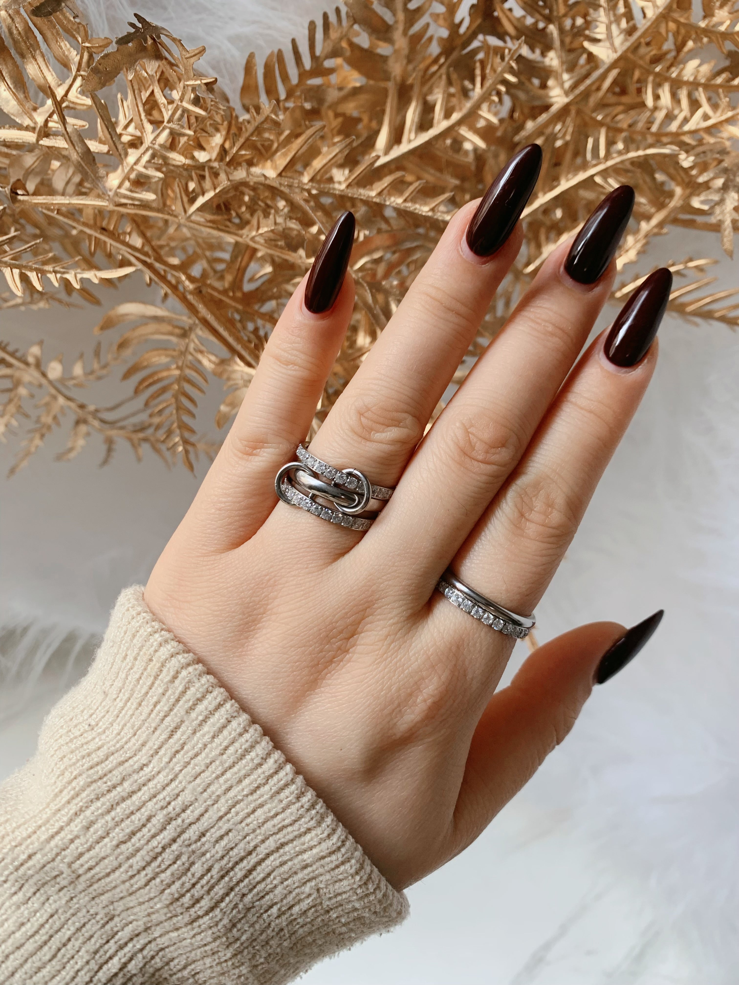 Luna Spinner Stackable Ring - camillaboutiqueshop