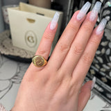 Custom Signet Pinky Ring -camillaboutiqueshop