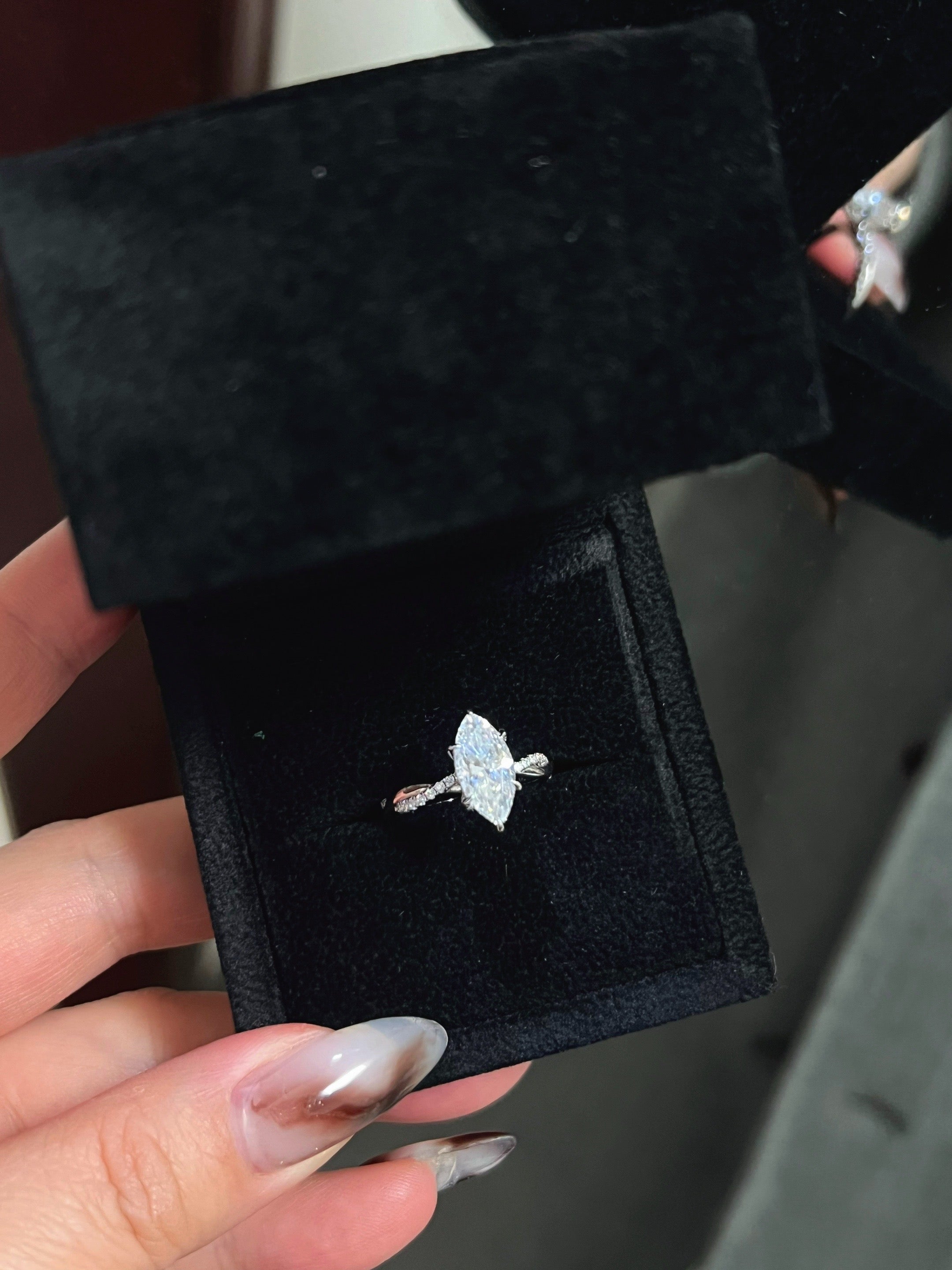 'FOREVER LOVE' MOISSANITE RING 2CT