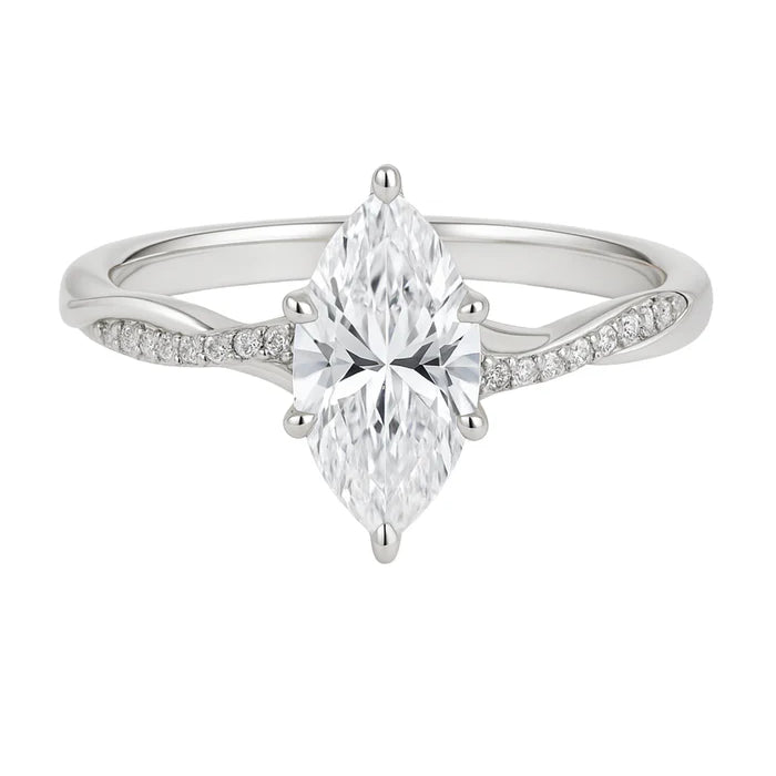 'FOREVER LOVE' MOISSANITE RING 2CT -camillaboutiqueshop