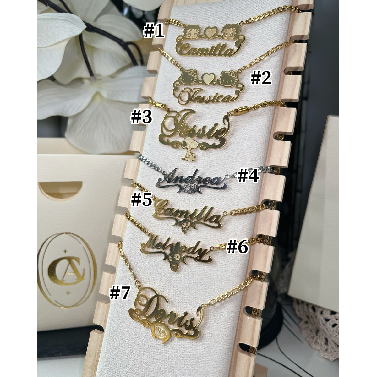 Custom Cute Name Necklace - camillaboutiqueshop