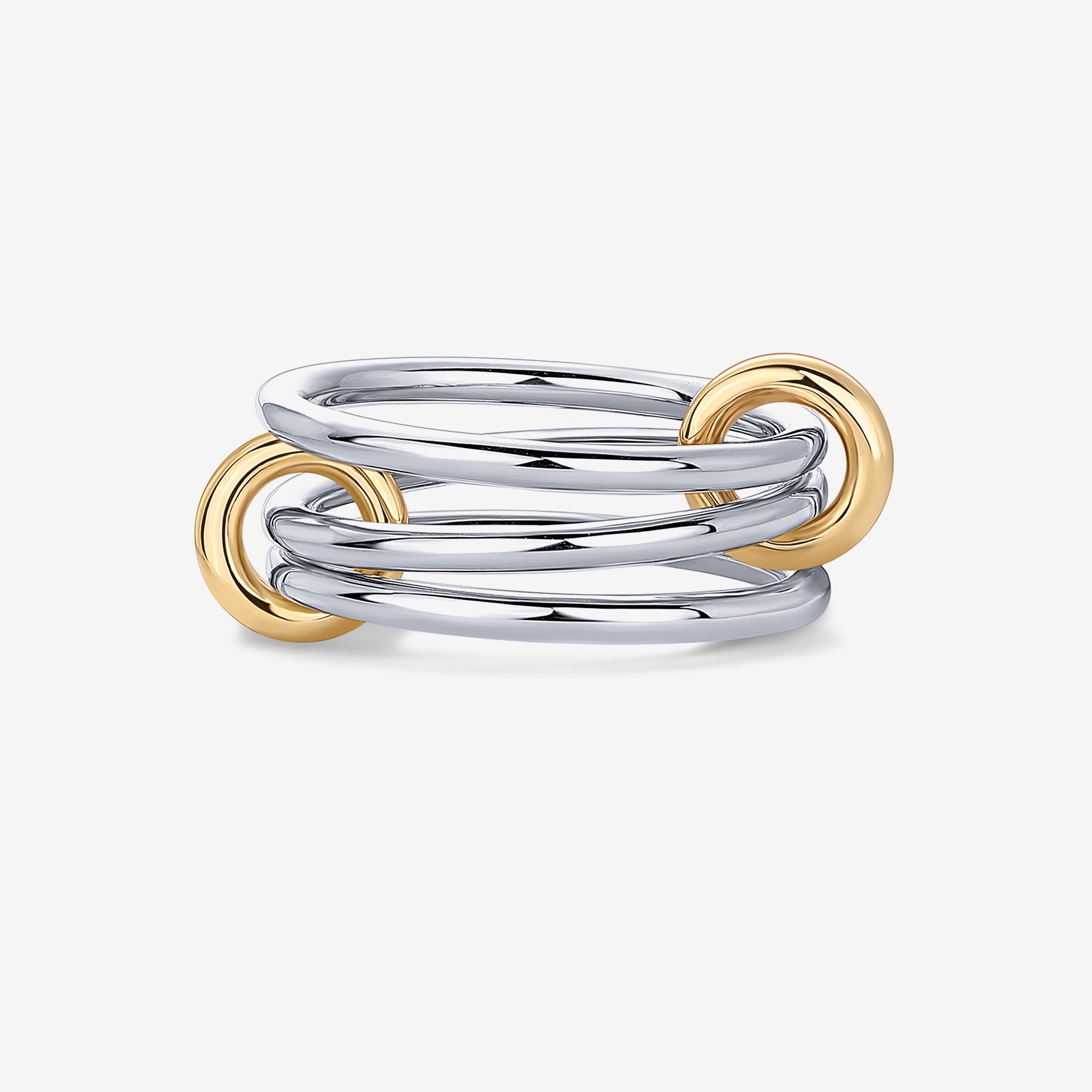 Aurora Interlock Stacking Ring - camillaboutiqueshop