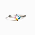 3-6 BAGUETTE BIRTHSTONES RING - Camillaboutiqueshop