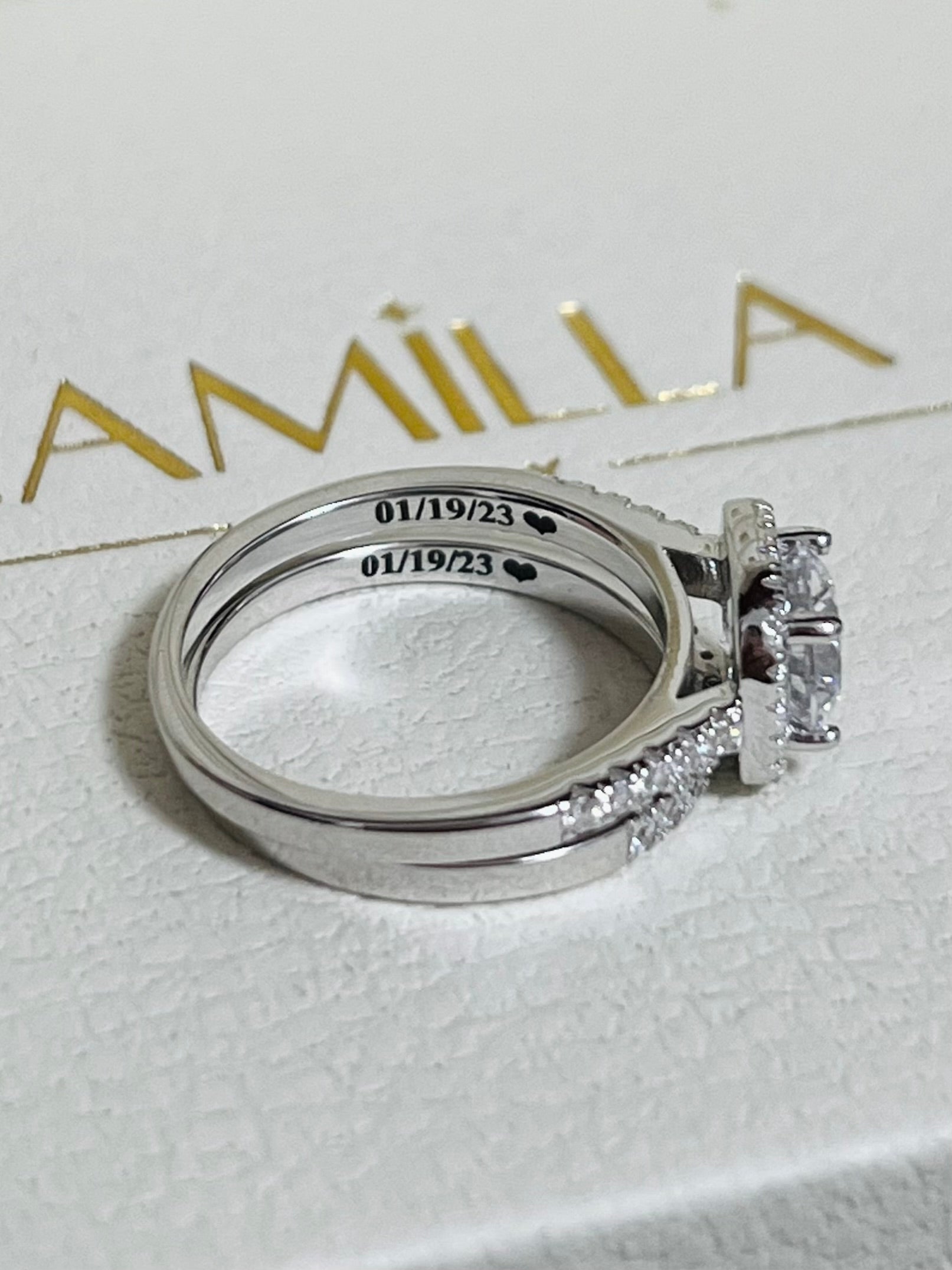 'LONDON' RING SET