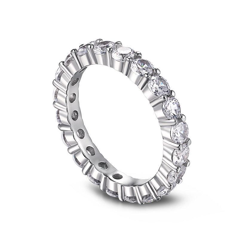 3MM ROUND CUT ETERNITY BAND - camillaboutiqueshop