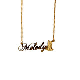 Baby Winnie Name Necklace