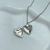 Heart Locket Necklace With Picture - camillaboutiqueshop