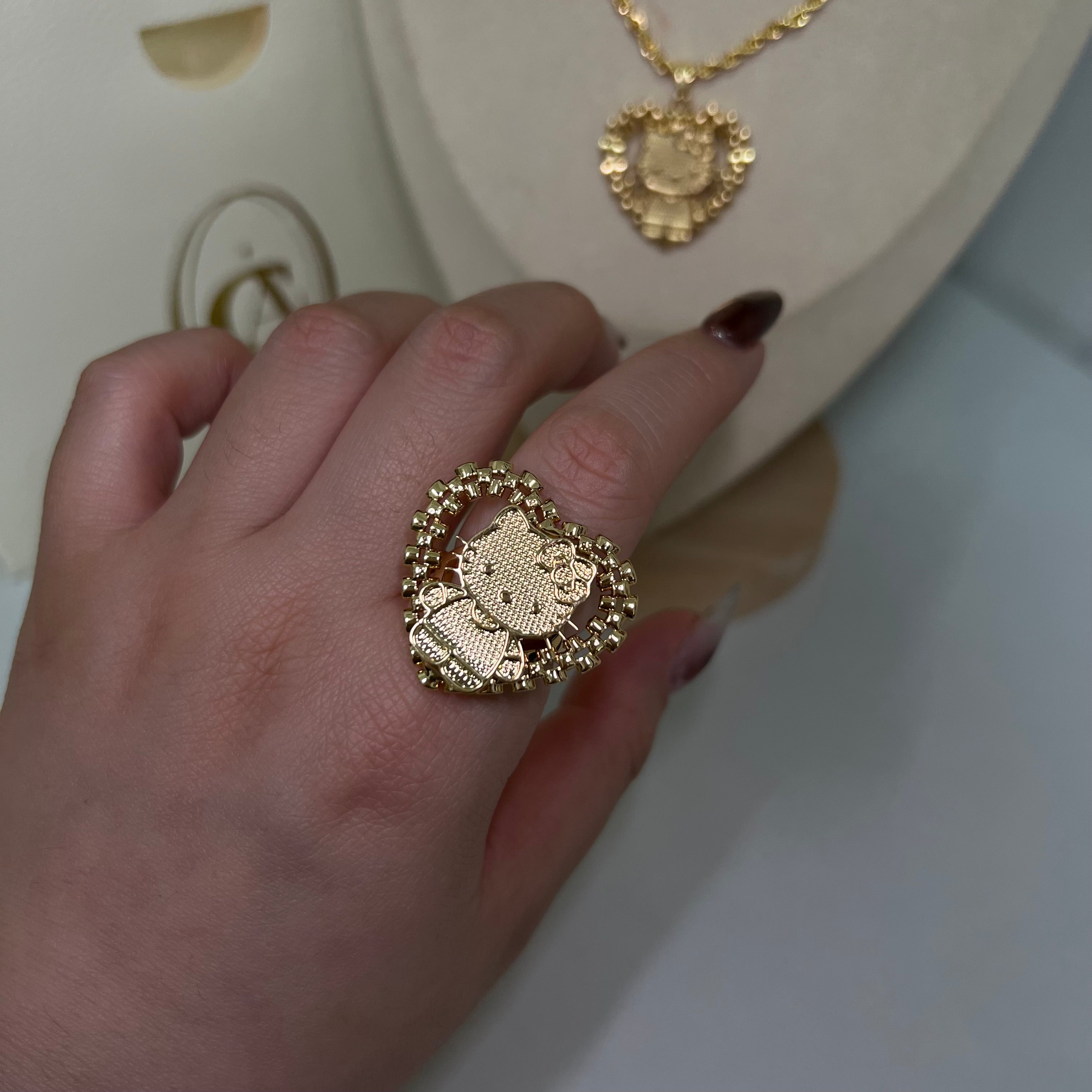 Custom Rolex Heart HK Ring -camillaboutiqueshop