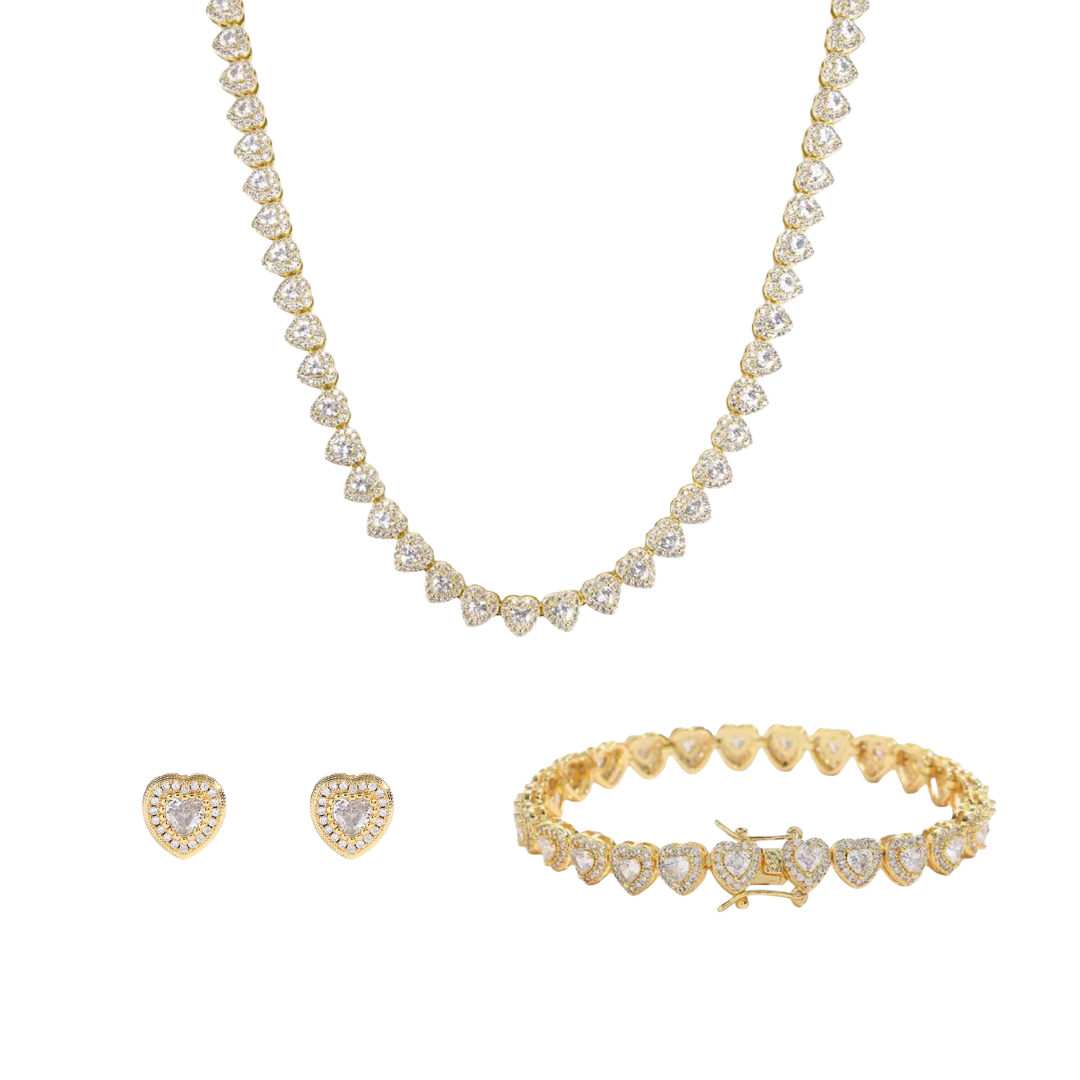 ROYAL HEART JEWELRY SET - camillaboutiqueshop