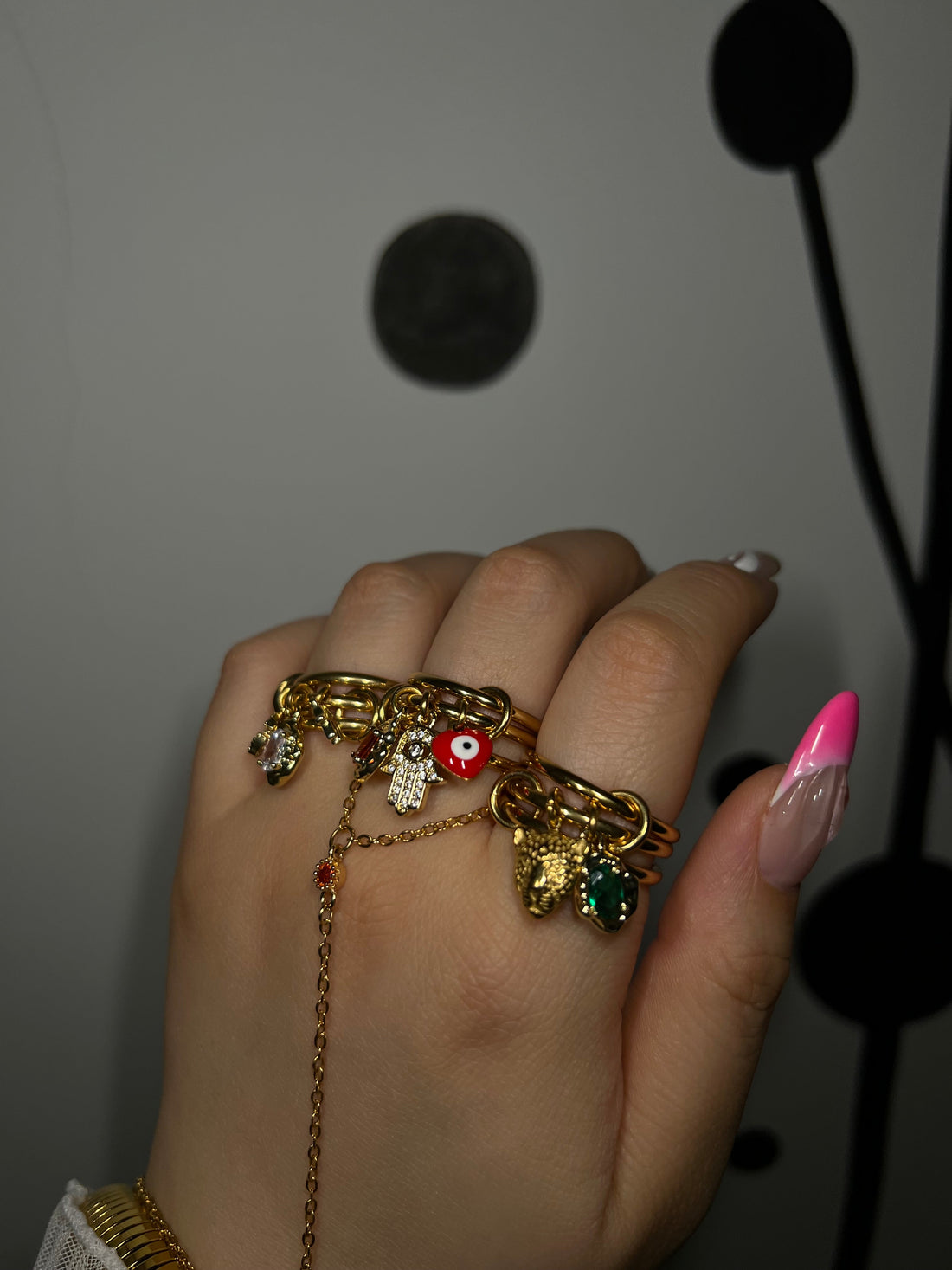 Ruby Evil Charm Ring