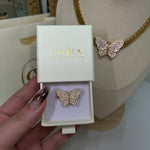 Custom Pink Butterfly Rolex Ring -camillaboutiqueshop