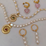 Sae Shell Pearl Necklace - camillaboutiqueshop