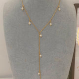 Pearl Station Lariat Y Necklace - camillaboutiqueshop