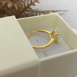 'TRUE LOVE' OVAL CUT MOISSANITE RING -camillaboutiqueshop