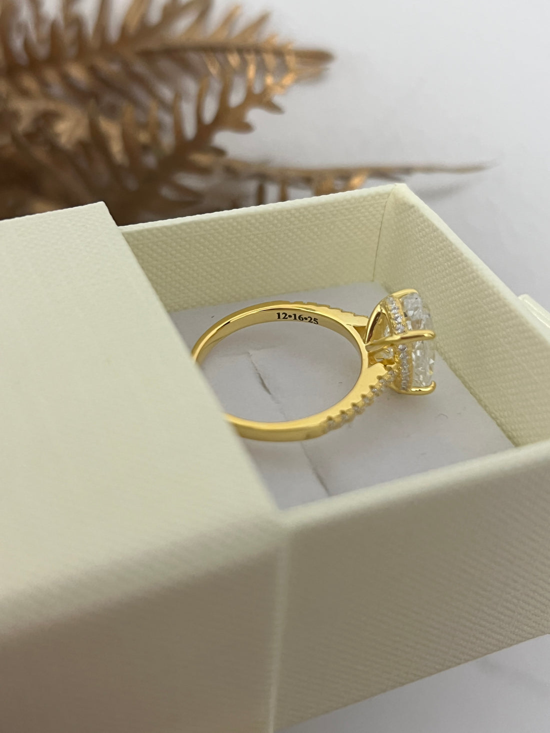 'FOREVER LOVE' MOISSANITE RING 2CT