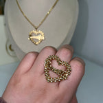 Custom Heart Rolex Name Ring -camillaboutiqueshop