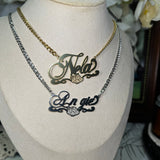 Strawberry Name Necklace