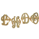 Cursive Initial Ring -camillaboutiqueshop