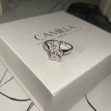 Custom Bear Initial Ring -camillaboutiqueshop