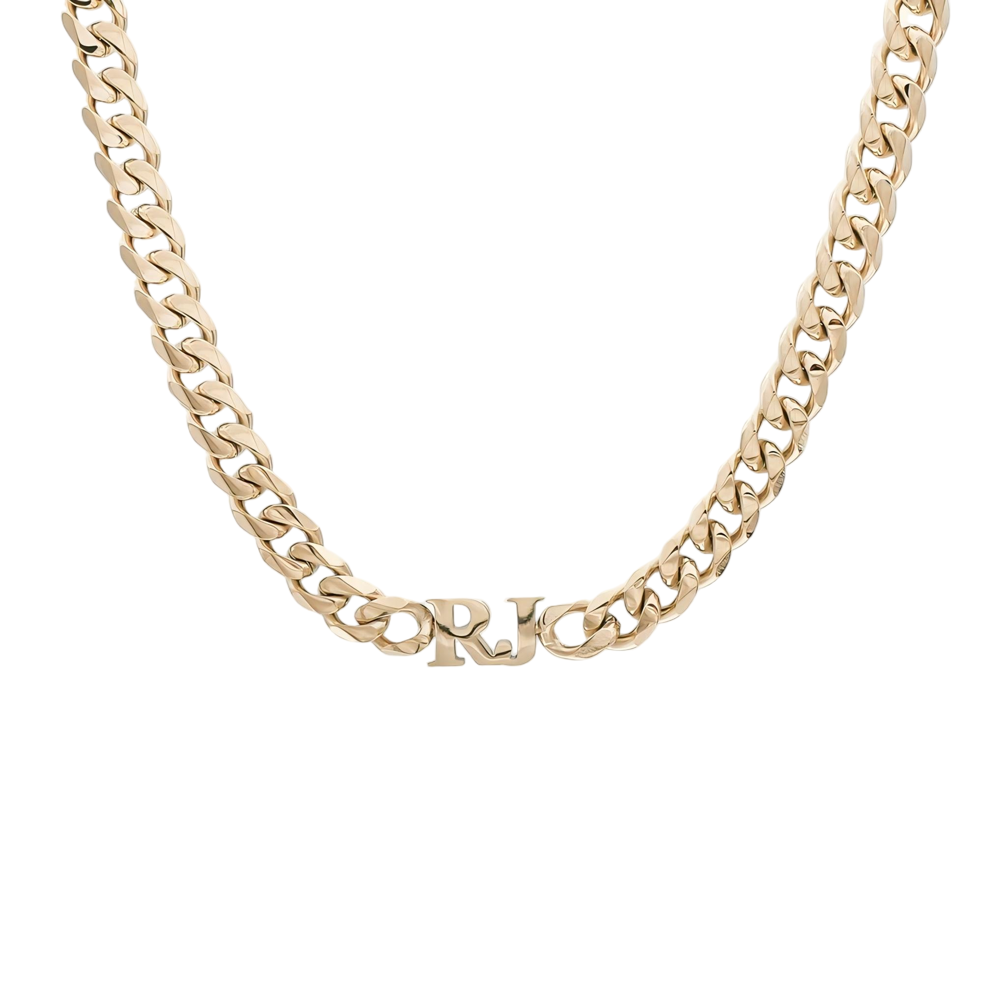 Collier ras du cou initial