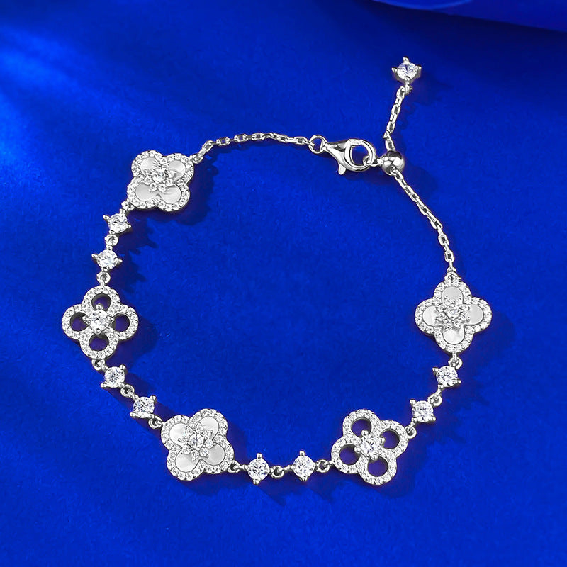 Sparkle Clover Bracelet