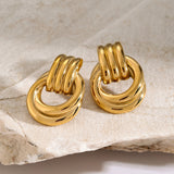 Triple Knot Earrings - camillaboutiqueshop