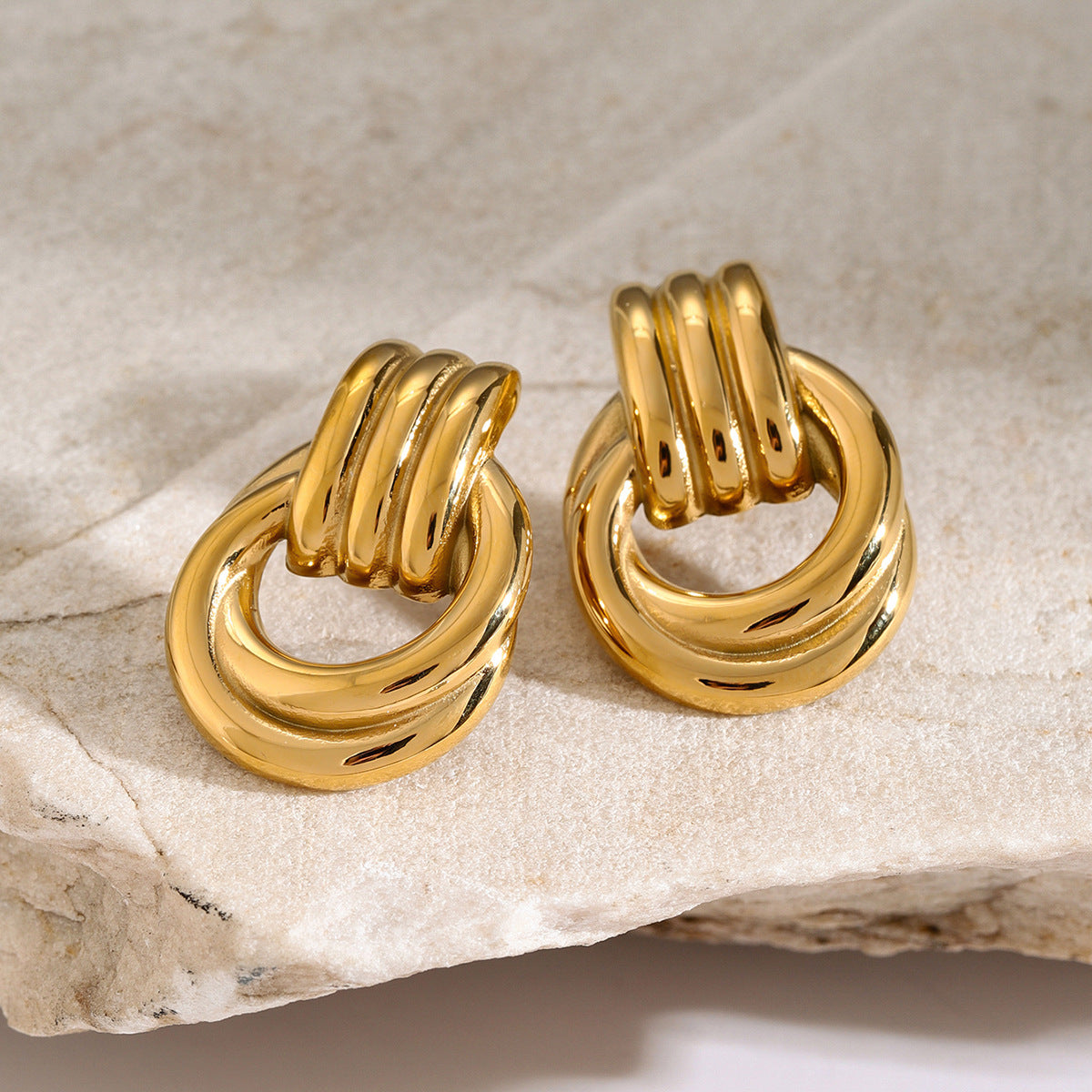 Triple Knot Earrings