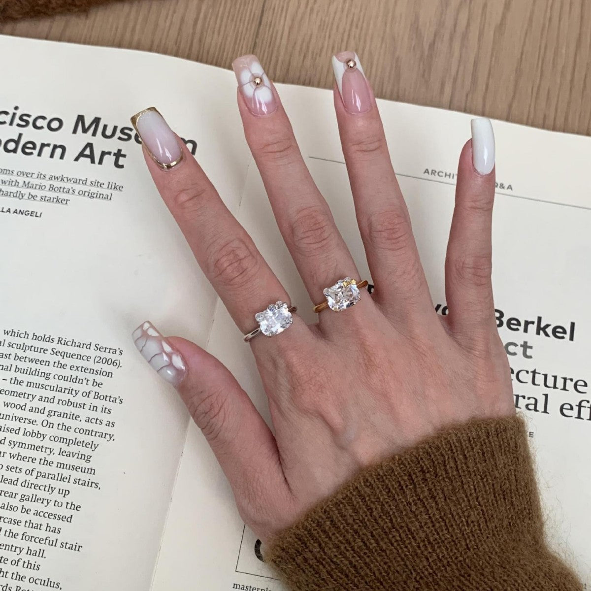 Diamond HK Ring & Earrings