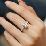 'TRUE LOVE' OVAL CUT MOISSANITE RING -camillaboutiqueshop