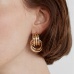 Triple Knot Earrings - camillaboutiqueshop