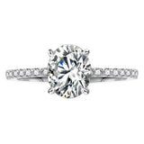 'TRUE LOVE' OVAL CUT MOISSANITE RING -camillaboutiqueshop