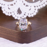 'Taylor' Cushion Cut Moissanite Ring - 10ct