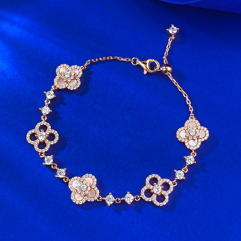 Sparkle Clover Bracelet