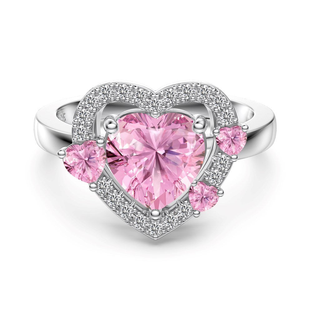 Dreamy Heart Ring -camillaboutiqueshop