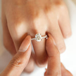 'TRUE LOVE' OVAL CUT MOISSANITE RING -camillaboutiqueshop