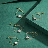 Adjustable Chain Rings - Sterling Silver - camillaboutiqueshop