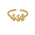 Angel Number Ring-Open Size - Camillaboutiqueco camillaboutiqueshop.com