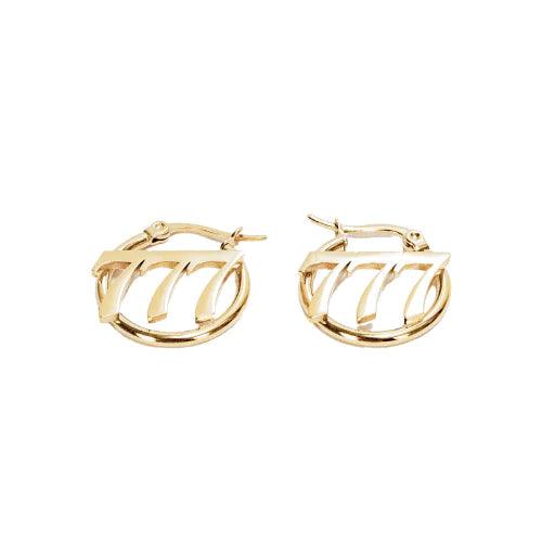 Angel Numbers Hoop Earrings - Camillaboutiqueshop