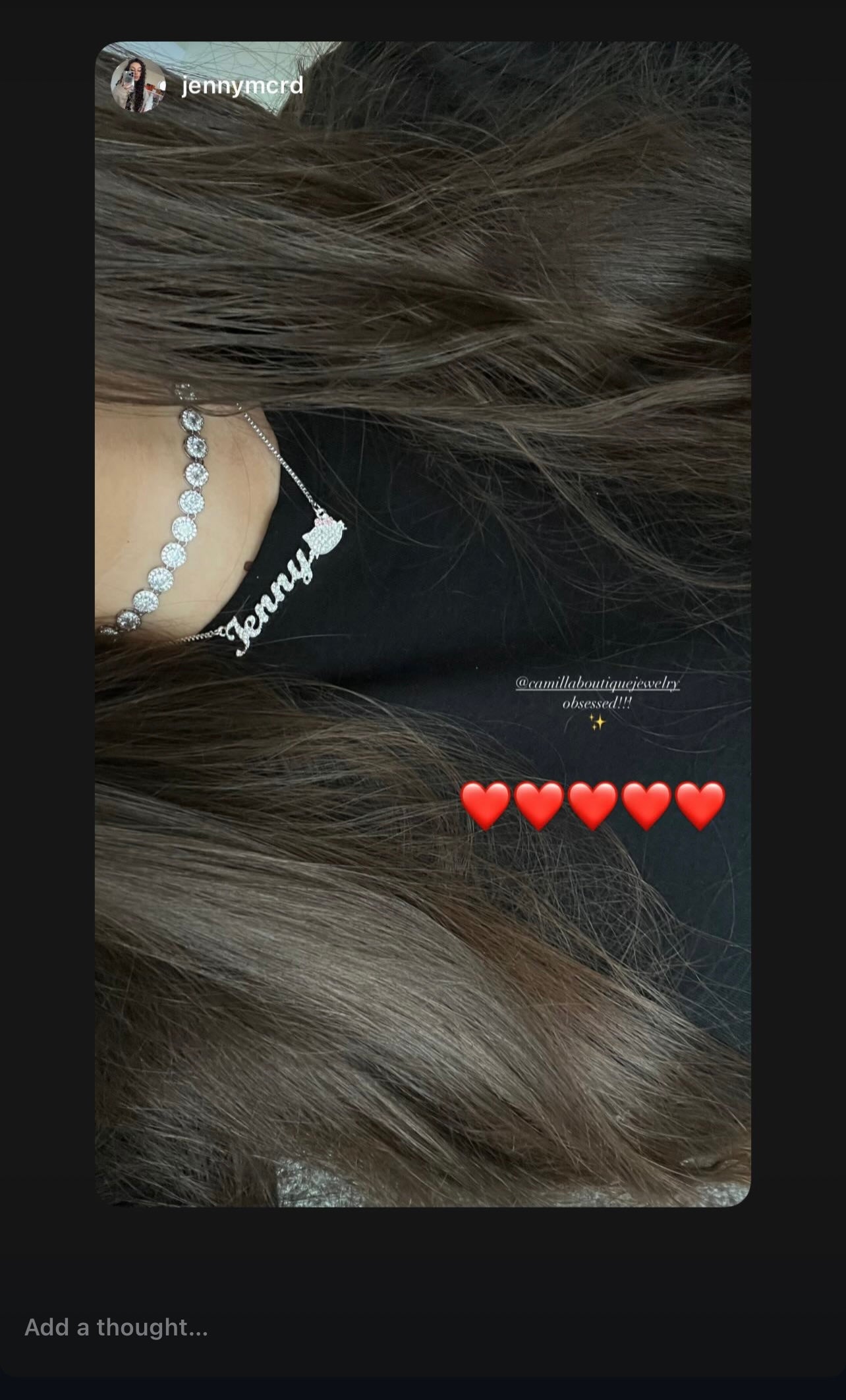 ANGELIC TENNIS NECKLACE - Camillaboutiqueshop