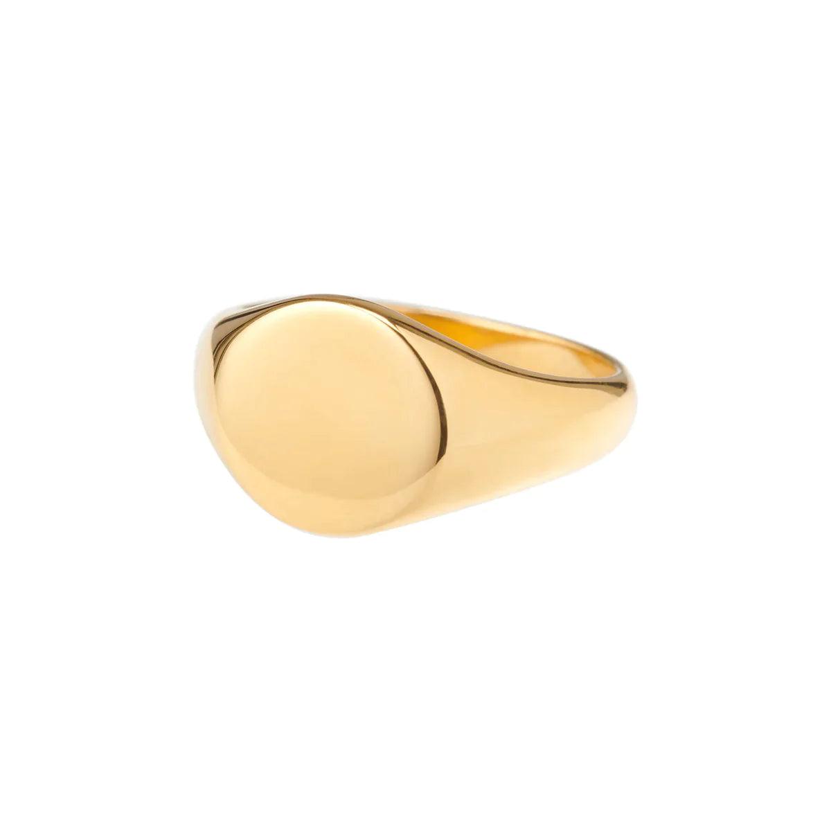 Blank Signet Ring - Camillaboutiqueshop