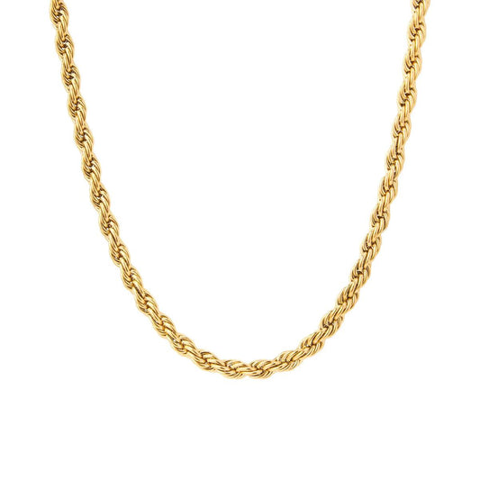 Braid Rope Chain Necklace - Camillaboutiqueshop