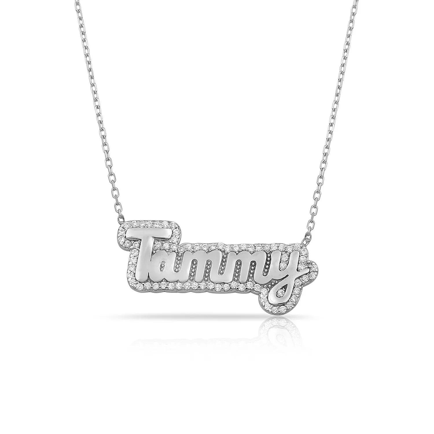 Bubble Name Necklace - camillaboutiqueshop